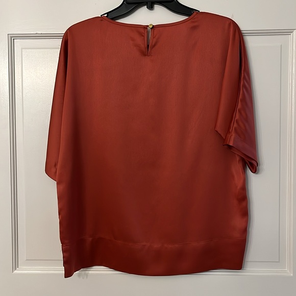 Chico’s Rust Color Polyester Top - Picture 4 of 10